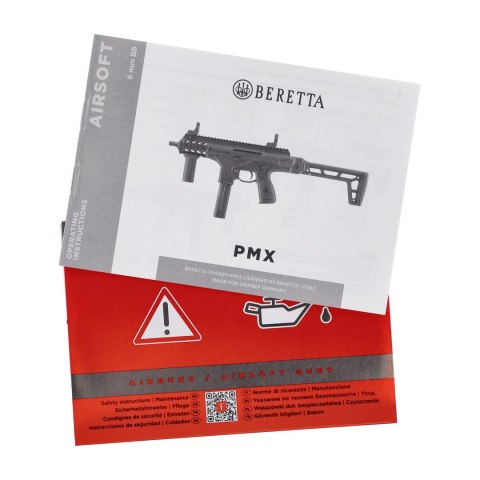 Replika ASG Beretta PMX 6 mm BB full auto gas