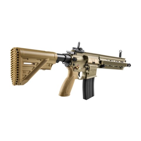Replika karabinek ASG H&K Heckler&Koch HK416 A5 Sportsline 6 mm full-auto piaskowy