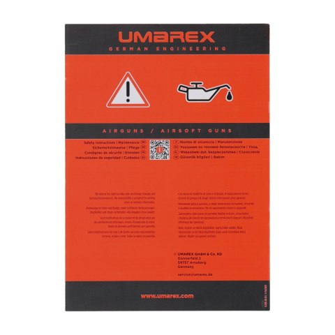 Replika karabinek ASG Heckler&Koch G36C metalowa lufa 6 mm