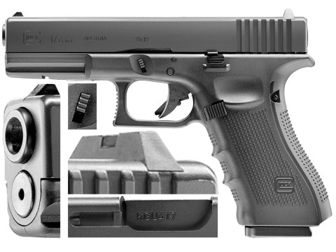 Replika pistolet ASG Glock 17 gen 4. 6 mm