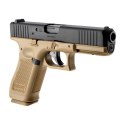 Replika pistolet ASG Glock 17 gen5 6 mm BB coyote