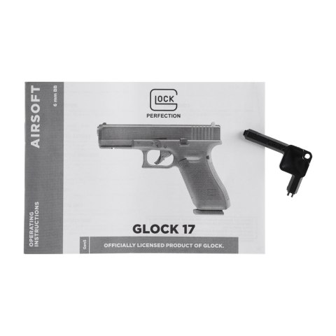 Replika pistolet ASG Glock 17 gen5 6 mm BB coyote
