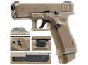 Replika pistolet ASG Glock 19X 6 mm coyote CO2