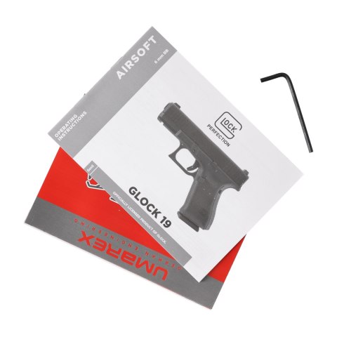 Replika pistolet ASG Glock 19 gen 5. 6 mm