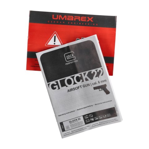 Replika pistolet ASG Glock 22 gen 4. 6 mm