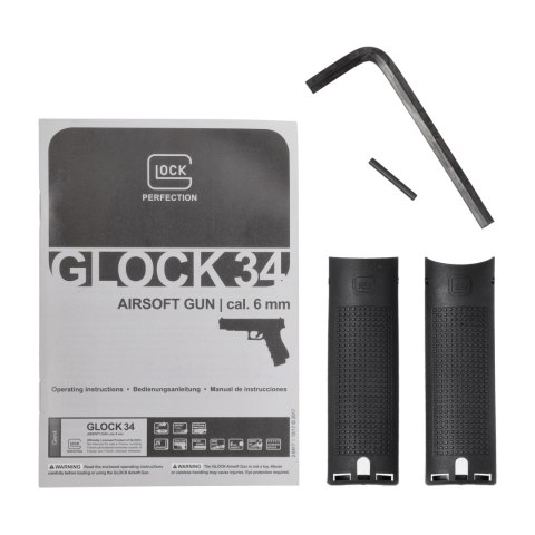 Replika pistolet ASG Glock 34 gen 4 Deluxe 6 mm