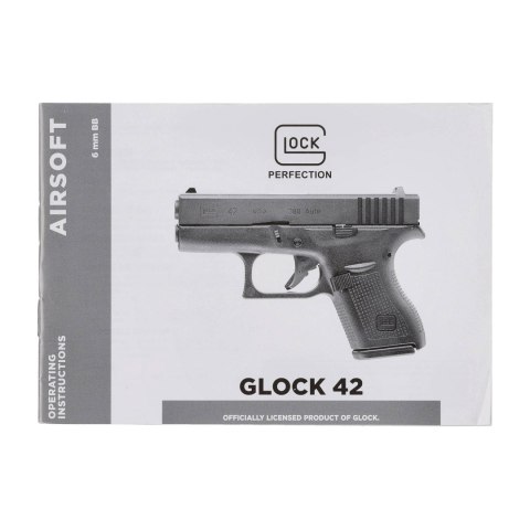 Replika pistolet ASG Glock 42 6 mm