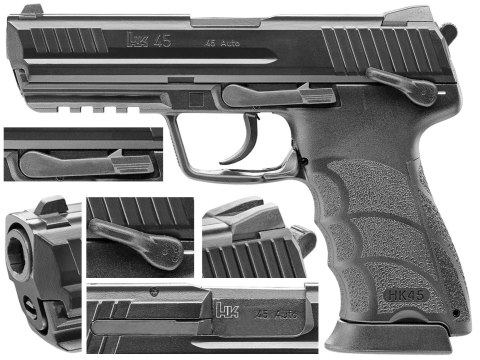 Replika pistolet ASG H&K Heckler&Koch HK45 6 mm