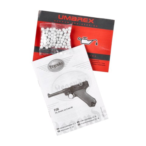 Replika pistolet ASG Legends P.08 6 mm