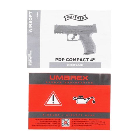 Replika pistolet ASG Walther PDP Compact 4" 6 mm BB CO2
