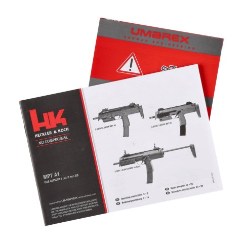 Replika pistolet maszynowy ASG Heckler&Koch MP7 A1 6 mm