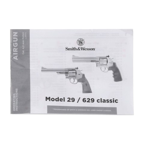Rewolwer wiatrówka Smith&Wesson 629 Competitor 6" 4,5 mm pellet