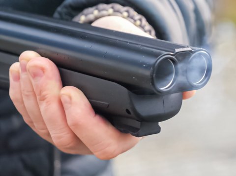 Strzelba lupara obrzyn na kule gumowe RAM Umarex T4E HDS 68 kal. .68 CO2