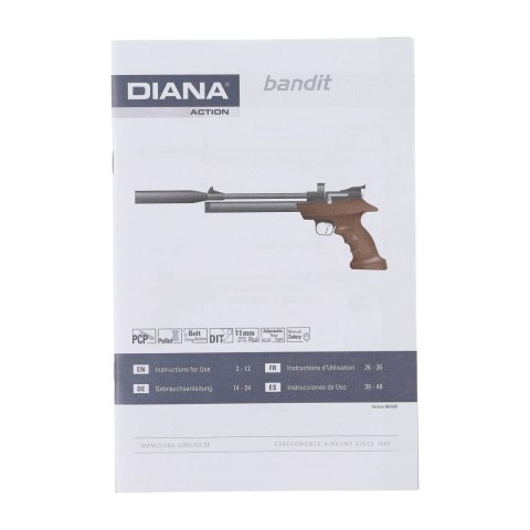 Wiatrówka Diana PCP Bandit 5,5 mm