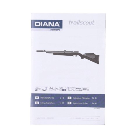 Wiatrówka Diana Trailscout CO2 drewno 4,5 mm