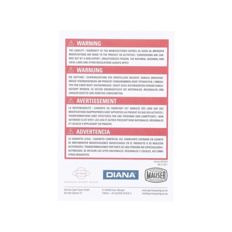 Wiatrówka Diana Trailscout CO2 drewno 4,5 mm