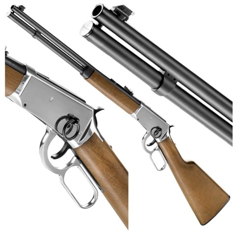 Wiatrówka Legends Cowboy Rifle 4,5 mm srebrna