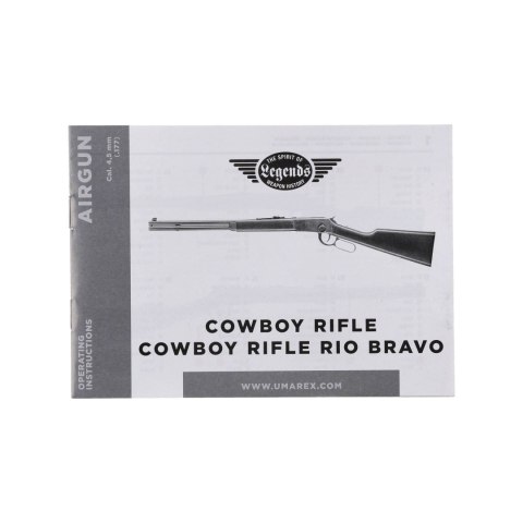 Wiatrówka Legends Cowboy Rifle 4,5 mm złota