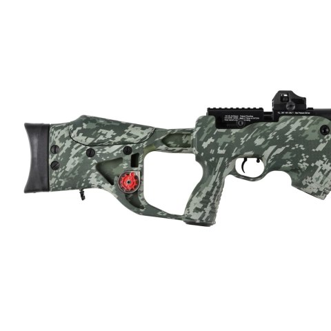 Wiatrówka PCP Optima by Hatsan Barrage M2 camo 6,35 mm