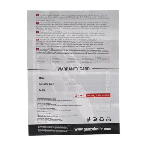 Nóż motylkowy Ganzo Firebird G766-BK