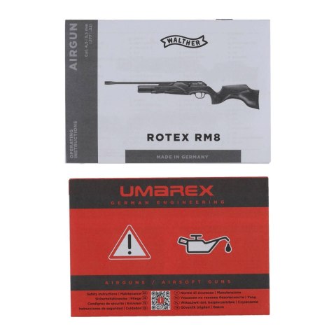 Wiatrówka Walther PCP Rotex RM8 5,5 mm