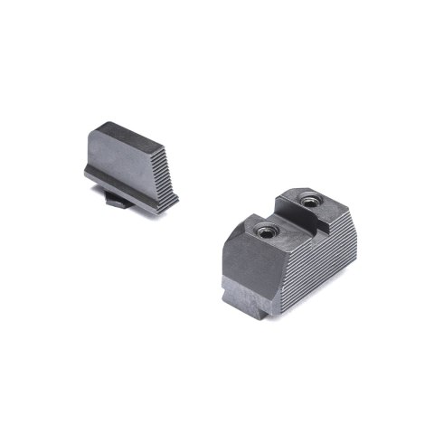 Wysokie przyrządy celownicze DTF Analog Sights High do Glock Gen 5 MOS - Black On Black