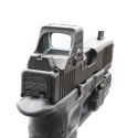 Wysokie przyrządy celownicze DTF Analog Sights High do Glock Gen 5 MOS - Black On Black