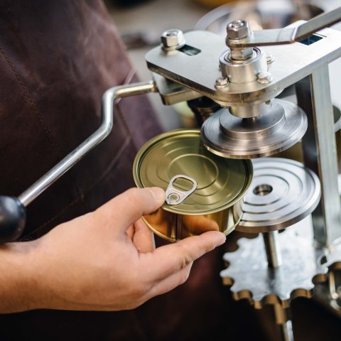 Zamykarka ręczna do puszek Nel