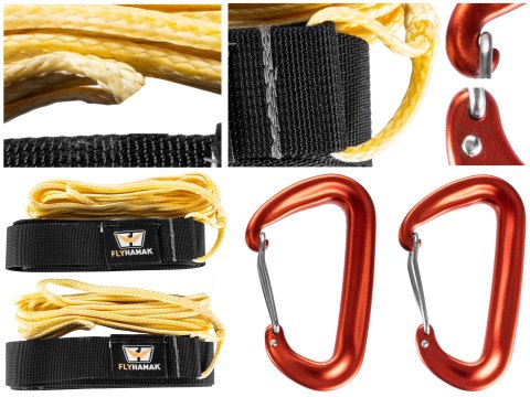 Zawieszenie Flyhamak Whoopie Sling czarne