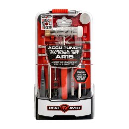 Zestaw narzędzi do czyszczenia broni Real Avid Accu-Punch Hammer & AR Pin Punch Set AVHPS-AR