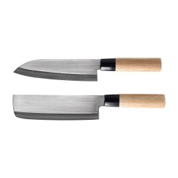 Zestaw noży kuchennych Satake Megumi Classic Santoku / Classic Nakiri