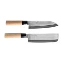 Zestaw noży kuchennych Satake Megumi Classic Santoku / Classic Nakiri