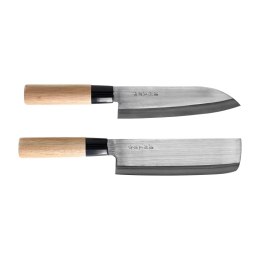 Zestaw noży kuchennych Satake Megumi Classic Santoku / Classic Nakiri