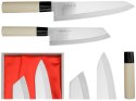 Zestaw noży kuchennych Satake Megumi nóż Bunka / Szefa kuchni