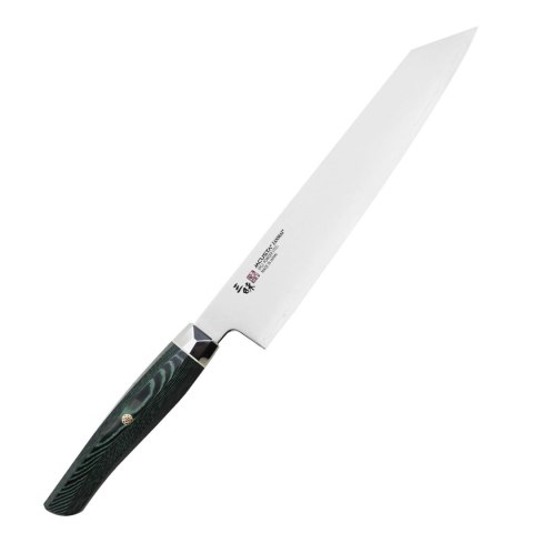 Mcusta Zanmai Green Revolution SPG2 Nóż Kiritsuke Gyuto 23 cm