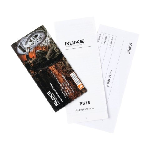 Nóż składany Ruike P875-SZ srebrny