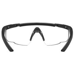 Okulary taktyczne Wiley X Saber Advanced 303 clear, czarne oprawki