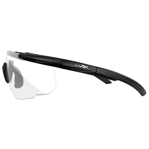 Okulary taktyczne Wiley X Saber Advanced 303 clear, czarne oprawki