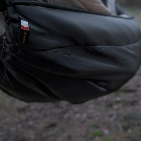Podpinka Underquilt TigerWood Marra 2.0 Climashield Apex 2.0 230 cm, czarna