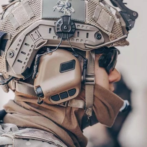 Zestaw słuchawkowy do hełmów Earmor M32H-BK/ARC Plus czarny