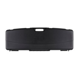 Kufer na bron Megaline czarny 118x35x11cm klamry