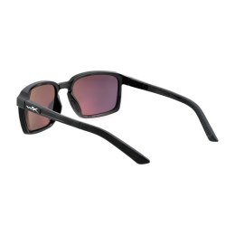 Okulary polaryzacyjne Wiley X Alfa AC6ALF08 Captivate smoke grey, czarne oprawki