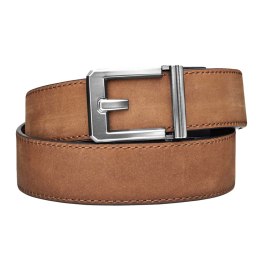 Pas strzelecki Kore Essentials Buffalo Leather Gun Belt X3 brązowy
