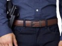 Pas strzelecki Kore Essentials Leather Gun Belt X3 brązowy