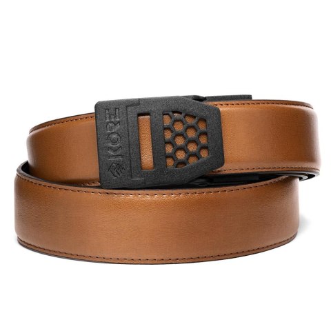 Pas strzelecki Kore Essentials Leather Gun Belt X6 tan