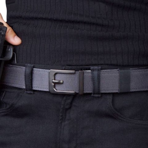 Pas taktyczny Kore Essentials Tactical Nylon Gun Belt X3 szary rozmiar XL