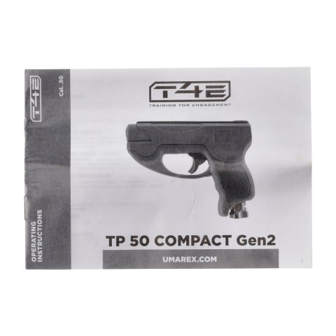 Pistolet MagFed-Paintball T4E TP 50 Compact gen. 2 < 7,5 J