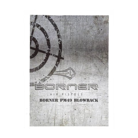 Pistolet wiatrówka Borner PM49 Blowback 4,5
