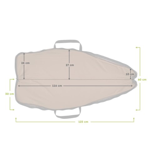 Pokrowiec futerał na sztucer FSL19G-2/8 brązowy 125 cm