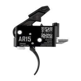 Spust Triggertech AR15 Adaptable PVD Black Curved- język spustowy zagięty - Two Stage